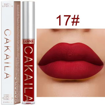 Waterproof Liquid Lipsticks Lip Korean 18 Colors