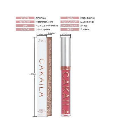 Waterproof Liquid Lipsticks Lip Korean 18 Colors
