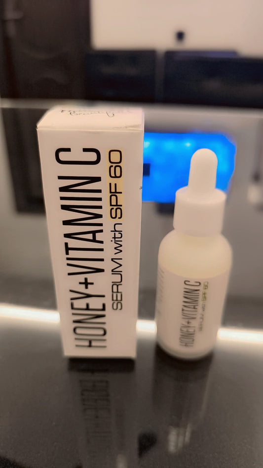 Honey + Vitamin C Serum with SPF 60